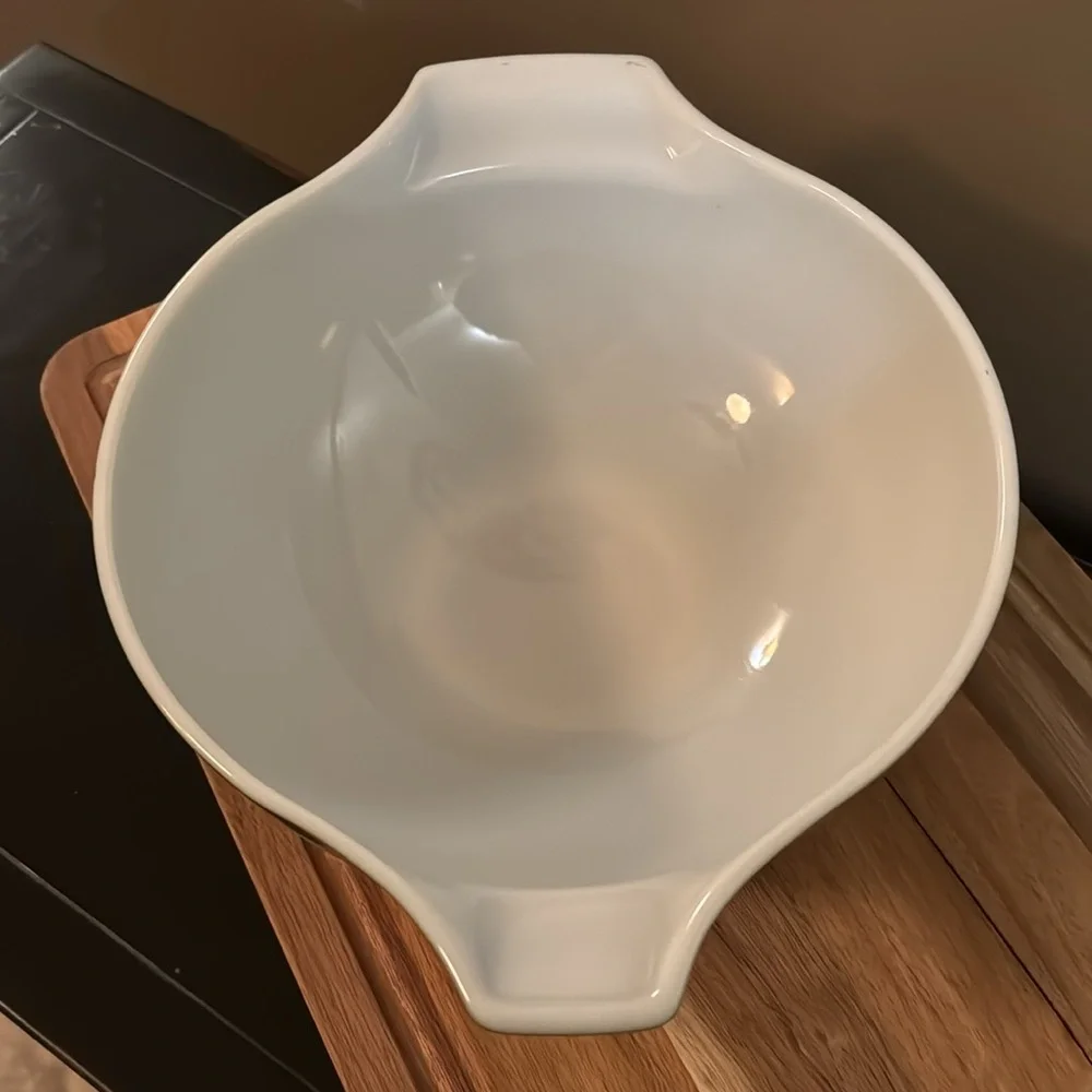 Gorgeous Avocado Green Pyrex Cinderella  Mixing Bowl-4 Quart-#444-Vintage